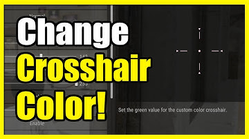 How to Change your Crosshair Colors when Playing PUBG on PC (Easy Tutorial)