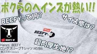 【着心地最高！】【Hanes ヘインズ BEEFY】40代～50代はもちろん、若い人にも知って欲しいロンTが今熱い！