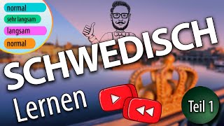 Schwedisch lernen für Absolute Anfänger! Teil 1 von 2