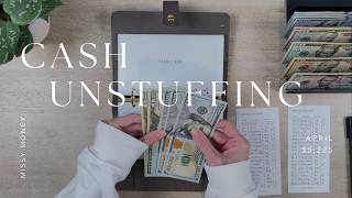 Cash Unstuffing $5,225 | Credit Card + Debit Card Purchases | Cash Envelopes | How to Cash Stuff