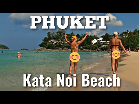 Kata Noi Beach PHUKET + Tom Yum at Blue Shark Restaurant 🇹🇭🌅🏖