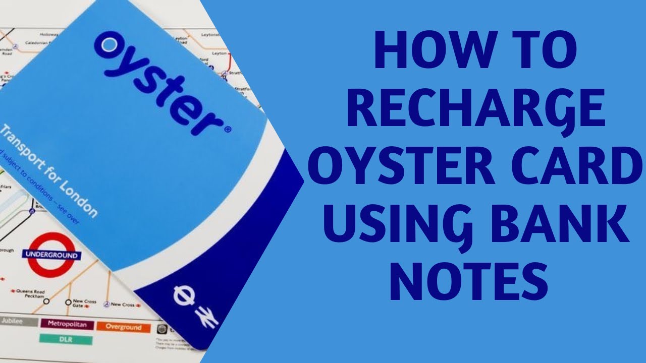 How to recharge Oyster card using Bank Notes in London East Croydon
