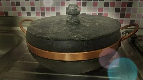 Como recuperar panela de pedra Rachada?