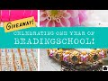 Celebrating One Year of BeadingSchool and a Giveaway!