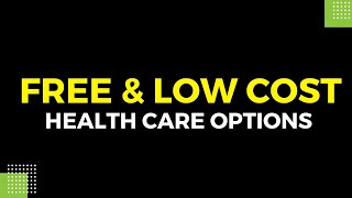 Free & Low Cost Health Services You Didn't Know Existed