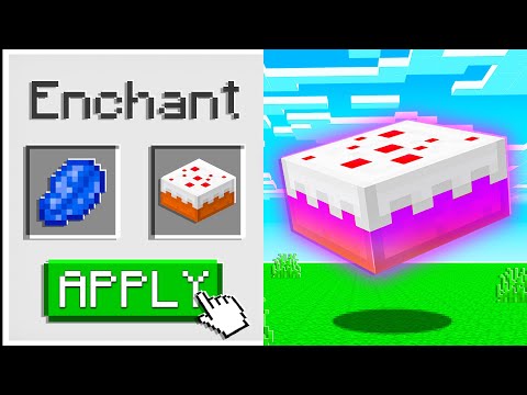 Minecraft But You Can Enchant Food...