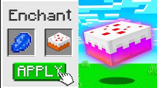 Minecraft But You Can Enchant Food...