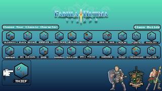 Fabula Ultima Thief Build Guide: Level 5 to 50 Character Progression