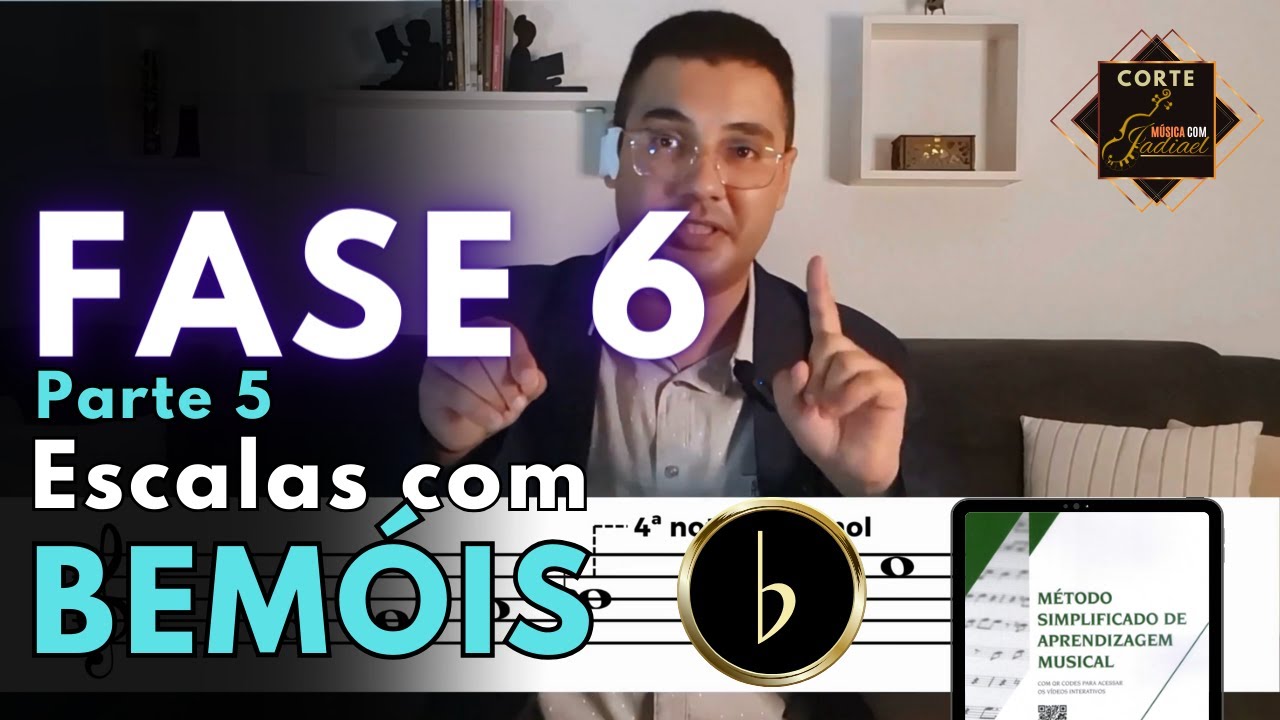 MSA FASE 6 - Corte 5 - Escalas Maiores com Bemóis!!! #cortes #msa