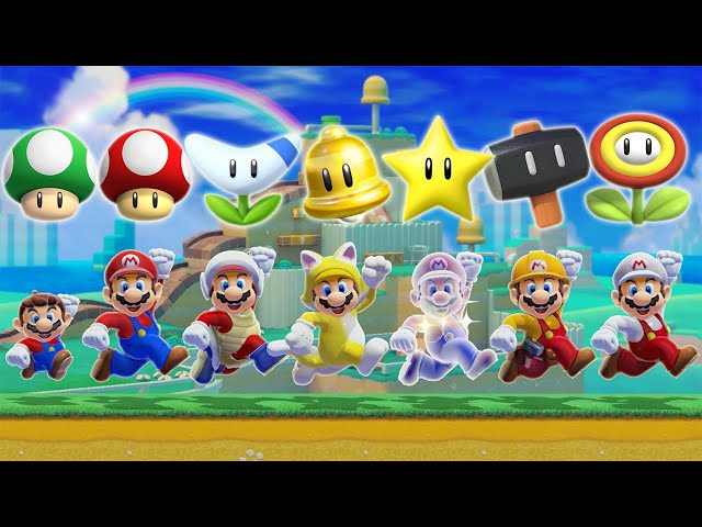 Super Mario Maker 2 - All Power-Ups class=