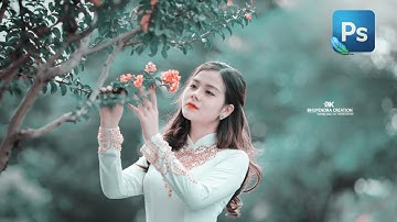 Fanji Lanang Cinematic soft grey colour grading Photoshop tutorial TWO minutes processing-cinematic