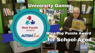 University Games 'I Spy Dig In' Wins Top Puzzle Award for School-Aged || Autism Live screenshot 4