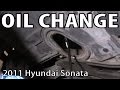 2011 Hyundai Sonata Oil Change