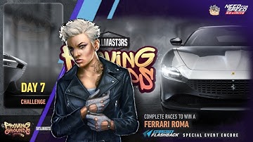 Proving Grounds: Day 7  challenge | 2020 Ferrari Roma | NFS No Limits (iPad)