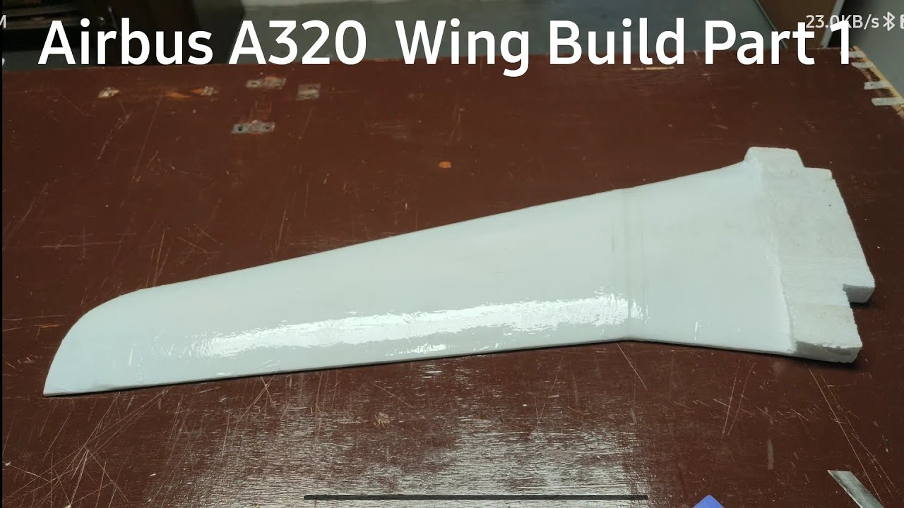 Airbus A320 Wing Build @INDIRC1 - YouTube