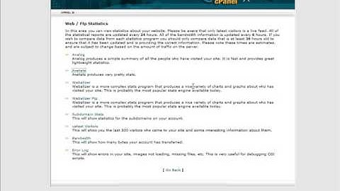 How To Check Your Website Visitor Usage Stats In Cpanel