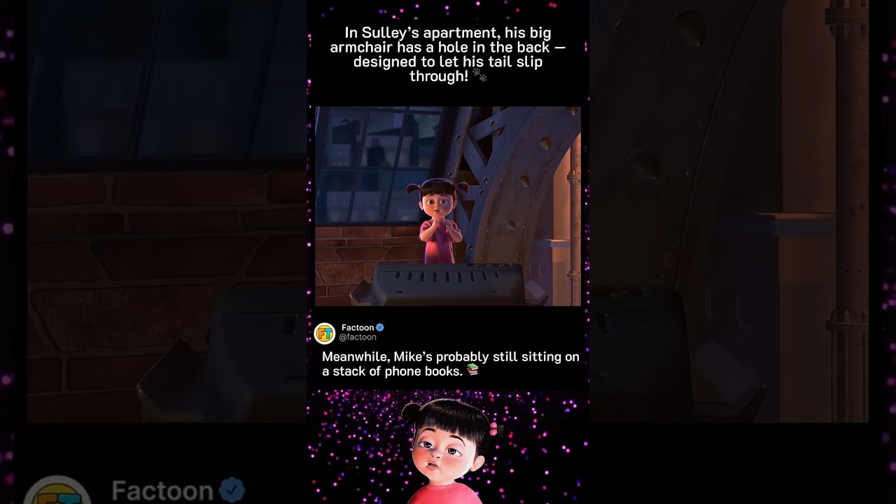 Pixar Didn’t Forget Sulley’s Tail