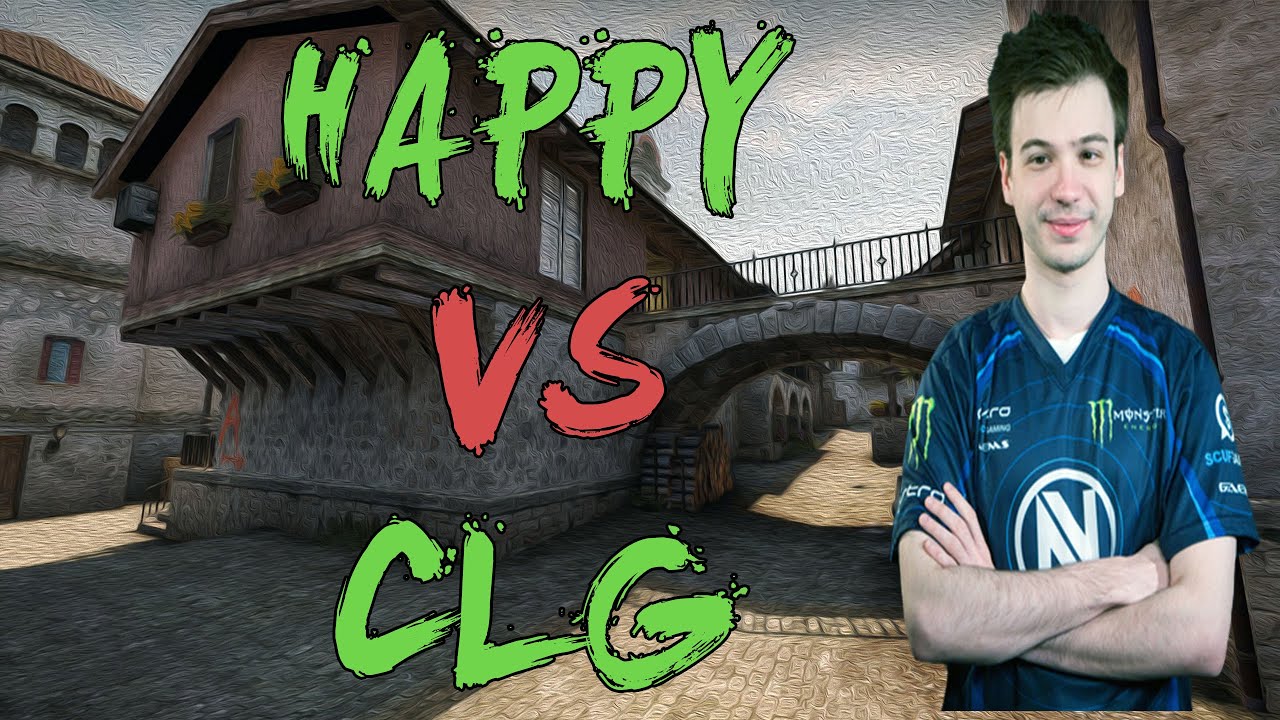 CSGO: POV ENVYUS Happy vs CLG (29/21) inferno @ IEM Gamescom 2015