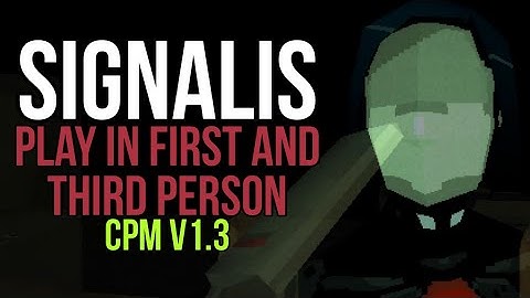 Play Signalis in First and Third Person (Camera Perspective Mod Version 1.3)