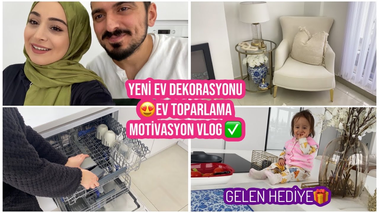 YENİ EV DEKORUM, EV İŞLERİYLE DOLU BİR GÜN, MOTİVASYON DOLU BİR VLOG, EBEBEK’TEN HELEN HEDİYE