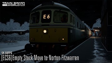 [ECS6]Empty Stock Move to Norton Fitzwarren - West Somerset Railway - Class 33 - Train Sim World 2