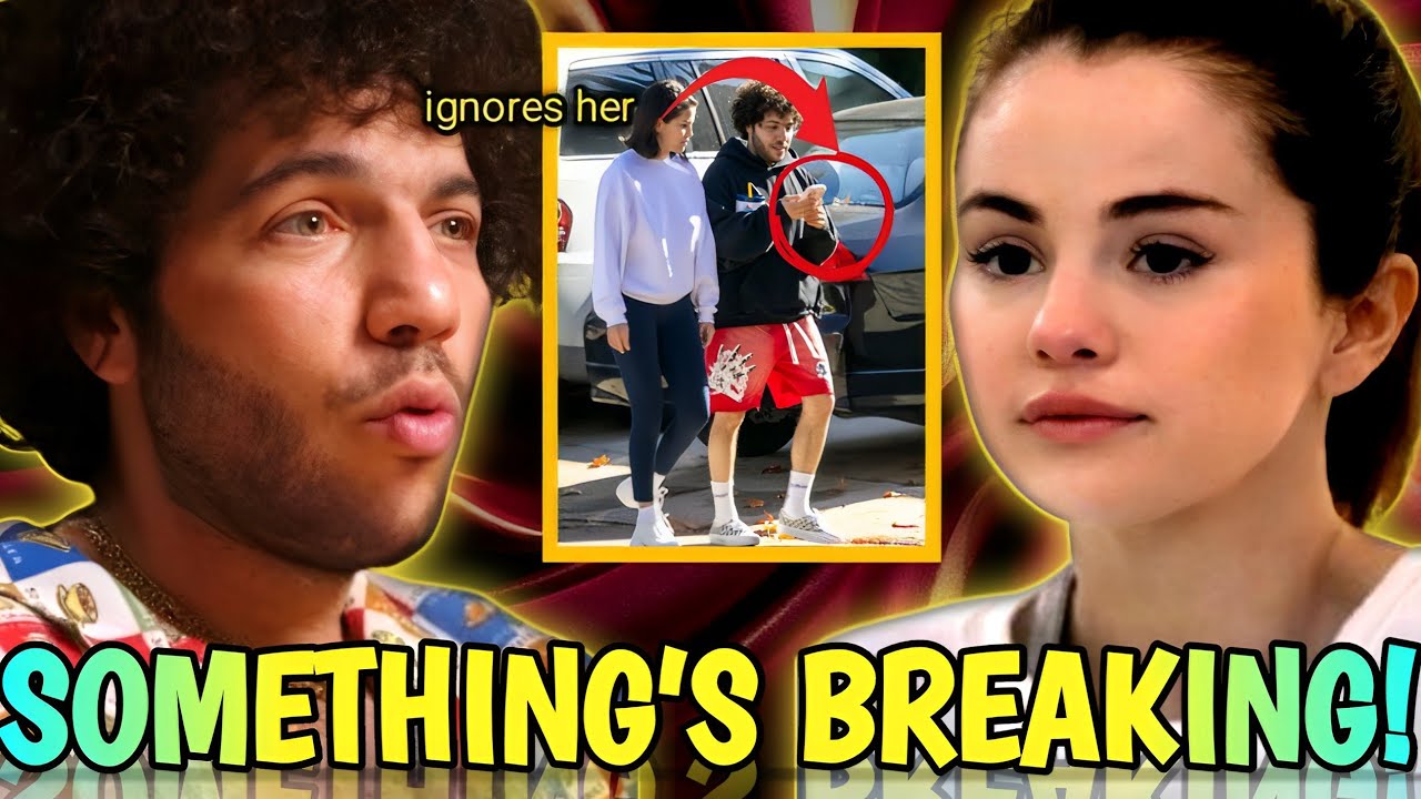Benny Blanco IGNORES Selena Gomez in public