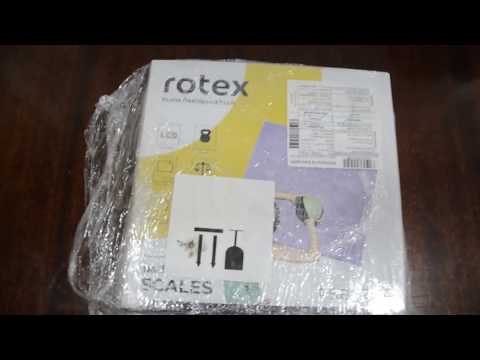 Напольные электронные весы Rotex