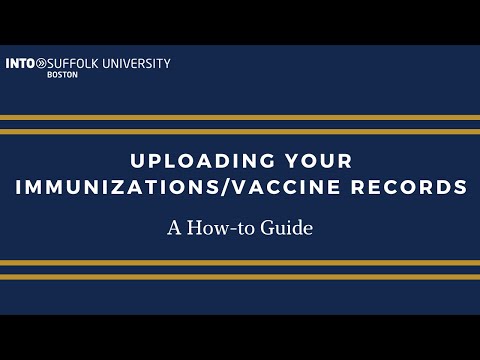 INTO Suffolk | How to Upload Your Immunization Records
