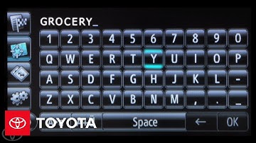 How-To: Display Audio with Entune® - Navigation: Points Of Interest | Toyota