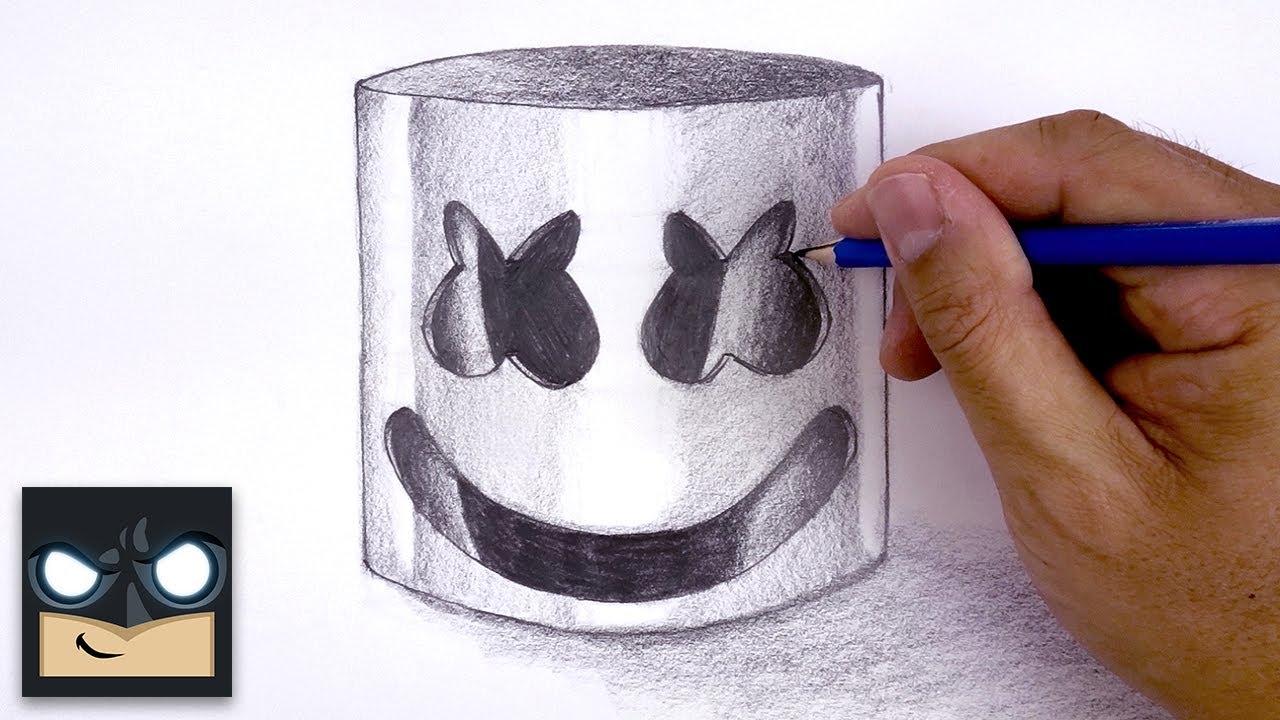 Top 999+ marshmello drawing images – Amazing Collection marshmello drawing images Full 4K