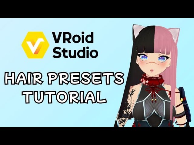 The NEW way Hair Presets work | VROID STUDIO  - YouTube