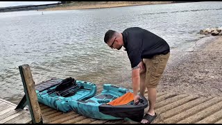 Albott Modular Fishing Kayak with Drive System & Durable HDPE, Customizable Lightweight Sit-on-Top K