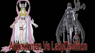 Angewomon versus LadyDevimon Multilanguage