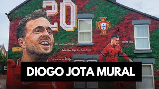 New Diogo Jota mural completed in Anfield, Liverpool
