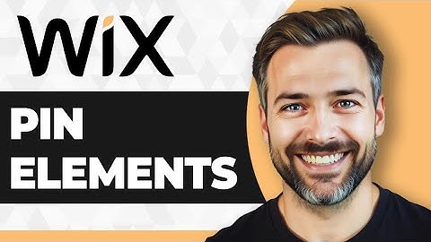 How to Pin Elements on Wix (Step By Step) (2025 Guide)