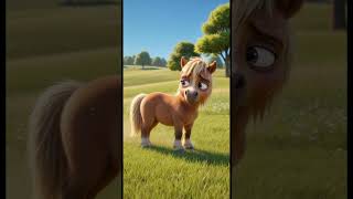 Lucunya Kebangetan! Kuda Pony Ini Bikin Semua Orang Jatuh Hati 🐴💖  #cartoon #karakterpositif #facts