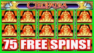 ★★JACKPOT HANDPAY★★$200 BETS★★CLEOPATRA HIGH LIMIT SLOT MACHINE BUENO DINERO MUSEUM SLOTS IGT screenshot 4