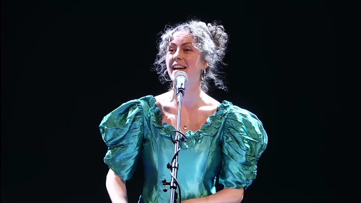 Amy Webber live at the Musical Comedy Awards Final...
