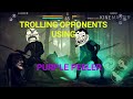 Shadow Fight 3 Trolling Opponents with Purple Peeler