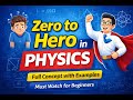 Basic Mathematics for Physics | NEET, CUET, PNST Complete Foundation | Zero to Hero in Physics |