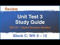 QBA 337 Block C Study Guide