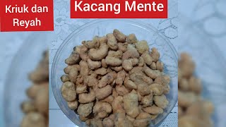 RESEP KACANG MEDE GORENG BAWANG GURIH RENYAH