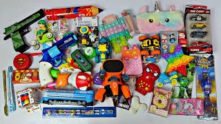 Ultimate Collection of Toys😱Dancing Robot, Gun, Pistol, Die Cast Cars, Video game, Watch, Torch, Pen