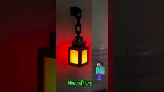 Minecraft Lamp at Home in Just 5 Minutes! 💡🟩