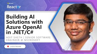Building AI Solutions with Azure OpenAI in .NET/C#