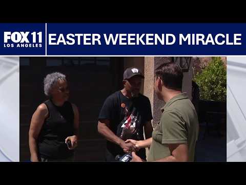 Formerly evacuated residents safely back home | FOX 11 LA