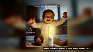 Portable 2 in 1 Flashlight Motion Sensor Night Light Bedroom Bathroom Reading Camping Lighting Baby