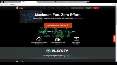 5 Free Game recording software for csgo and other games.