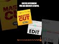 Das erste Interview für die nächste Staffel ist abgedreht. #shorts #credittotheedit