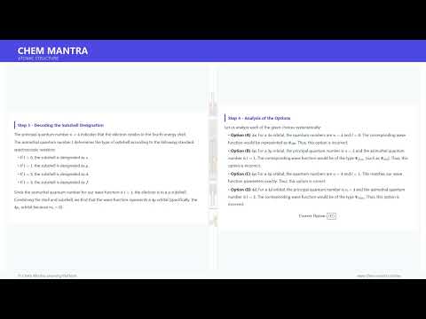 ### Step 1 - Identifying Subscript Notation of Hydr | Atomic Structure | JEE Chemistry | Chem Mantra